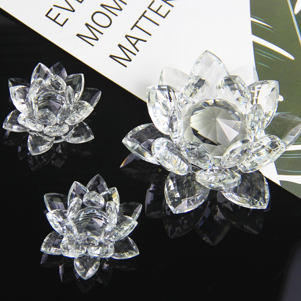 60mm-200mm Crystal Swan Lotus  - Book Weight Glass incelemesi ve fiyatı