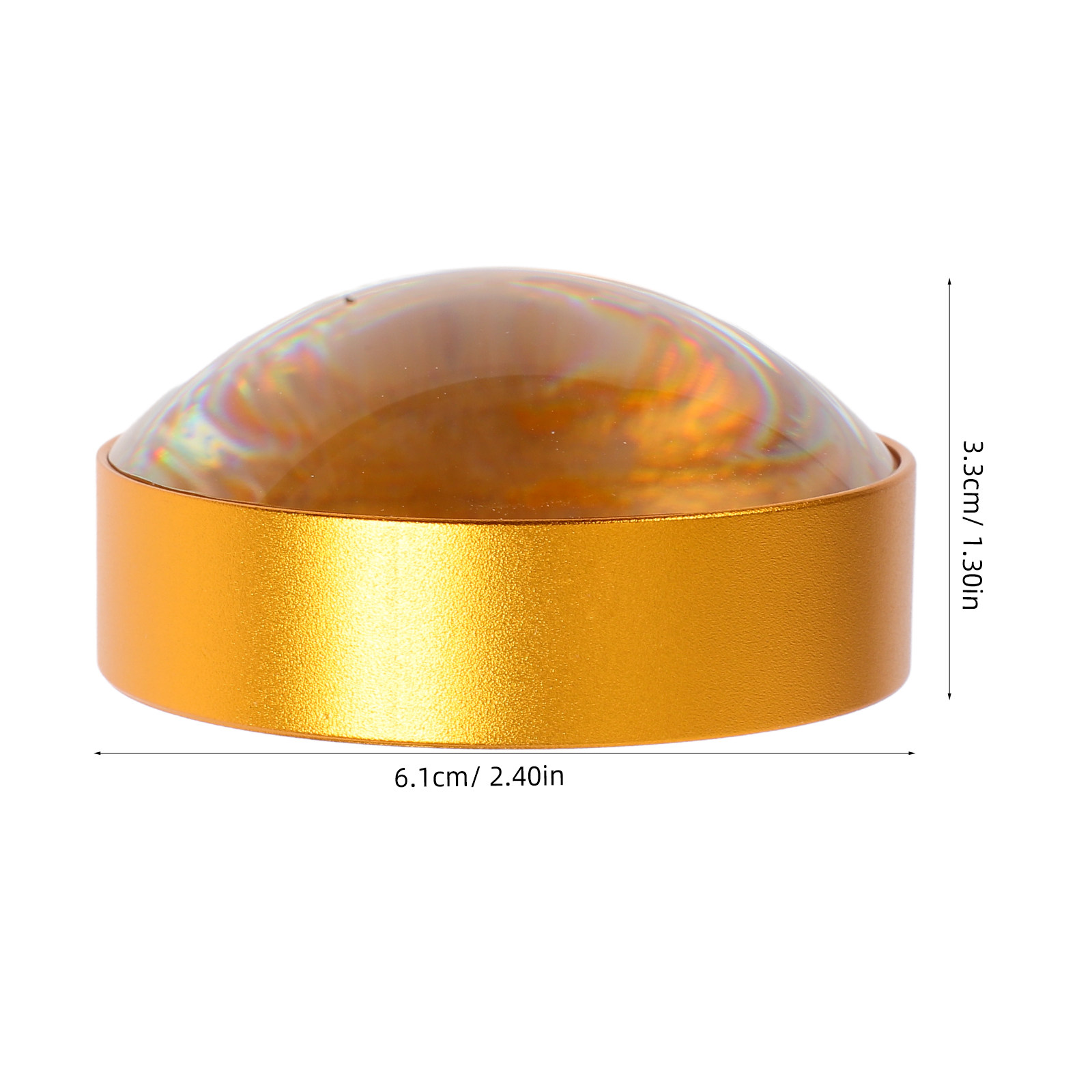 6X Spherical Optical Glass Dom - Book Weight Glass incelemesi ve fiyatı