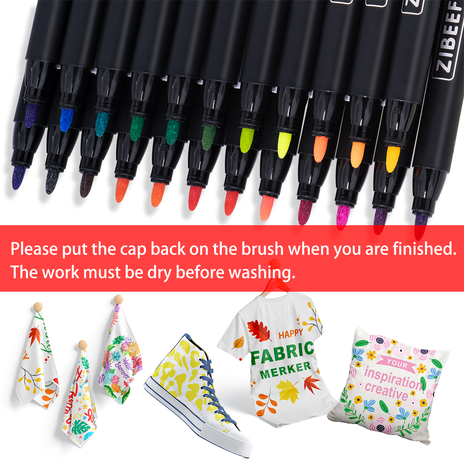 12/24 Color Fabric Markers-Fin - Correction Pen Fine incelemesi ve fiyatı