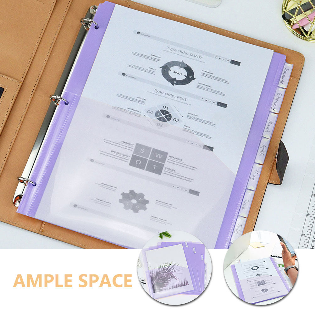 2Sets A4 3-Hole Divider Pages  - Tab Divider A4 incelemesi ve fiyatı