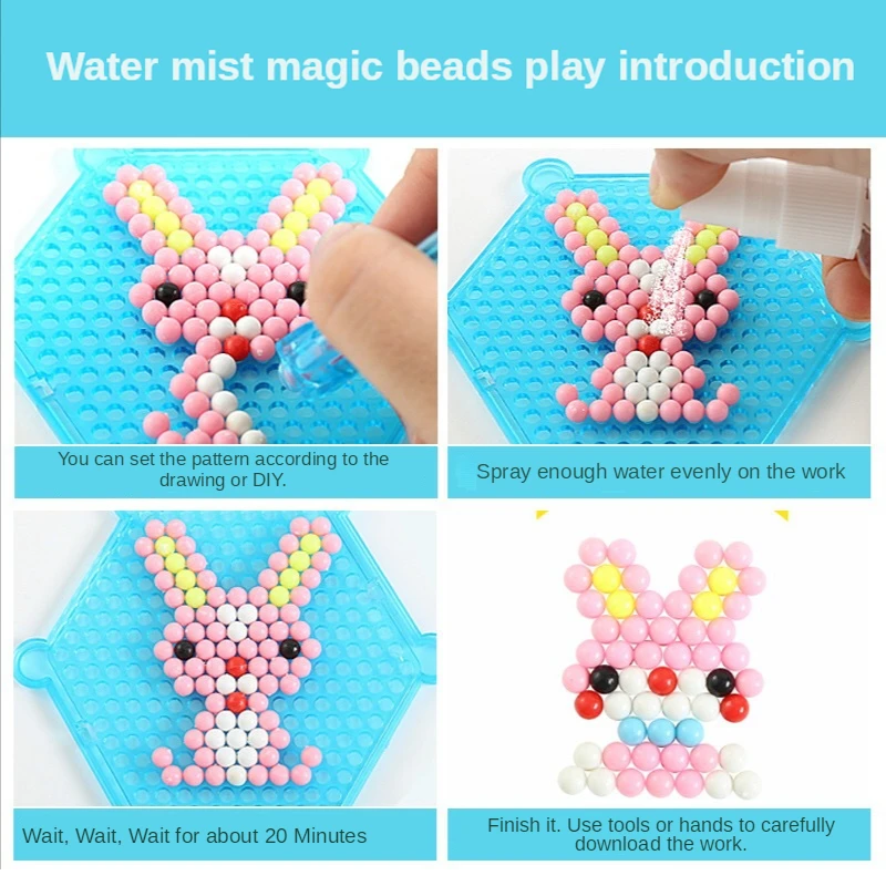 Magical Water Sticky Beads Toy - Paper Weight Crystal incelemesi ve fiyatı
