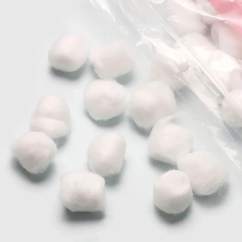 100PCS Nail Art Cotton Balls N - Gel Refill Pack incelemesi ve fiyatı