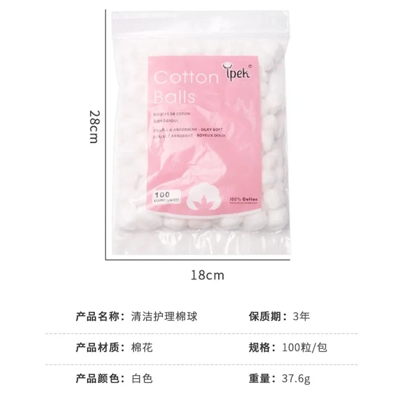 100PCS Nail Art Cotton Balls N - Gel Refill Pack incelemesi ve fiyatı