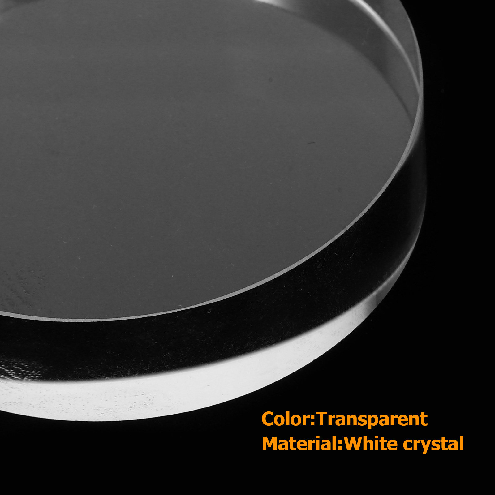 Crystal Clear Round Glass Pape - Paper Weight Crystal incelemesi ve fiyatı