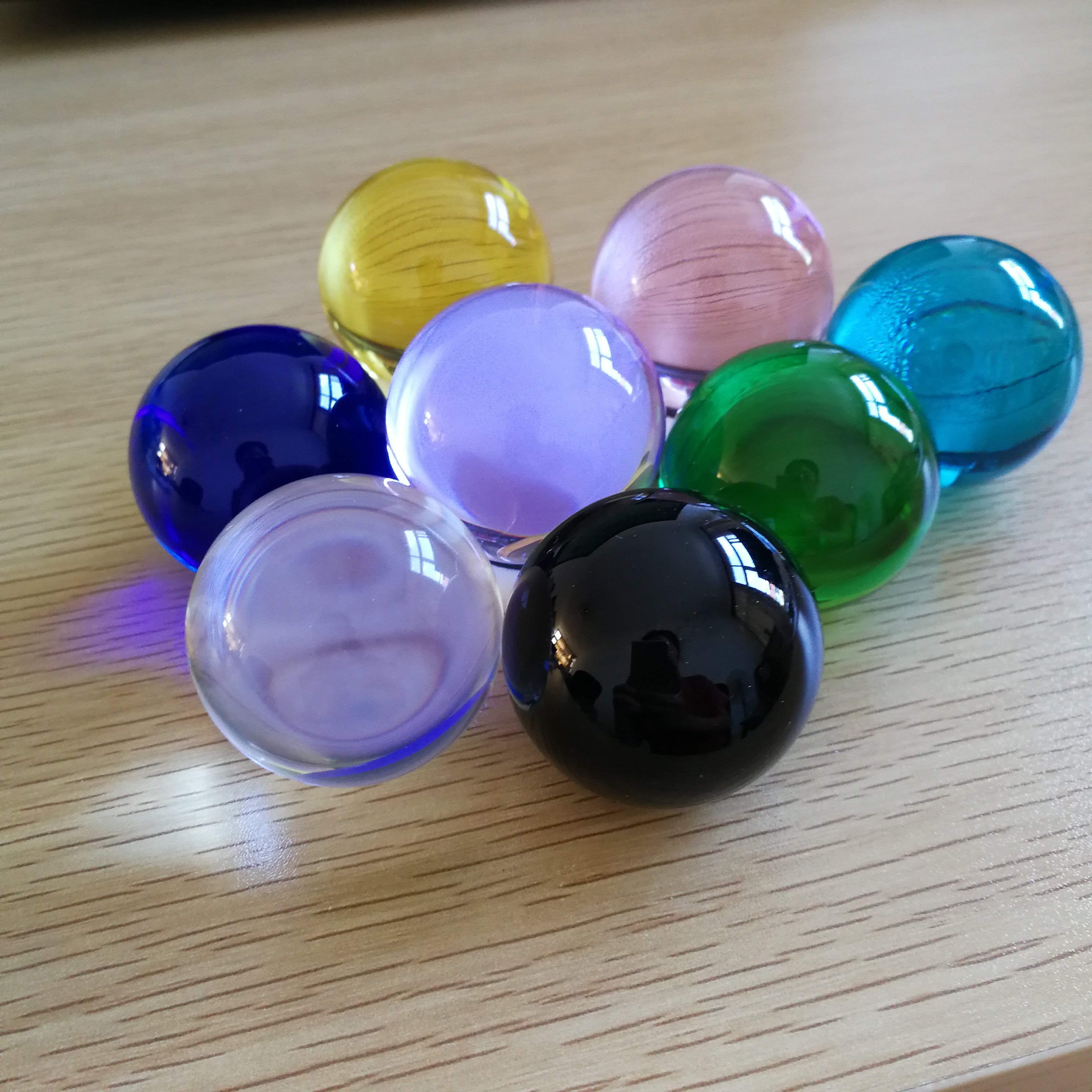 50mm Colors Crystal Ball Photo - Book Weight Glass incelemesi ve fiyatı