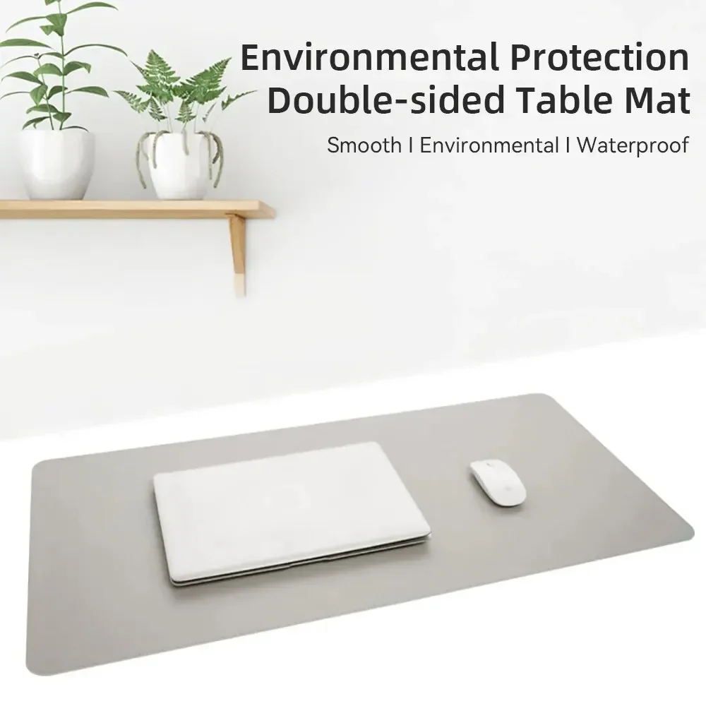 1 Pcs Large Size 60*30mm Offic - Leather Desk Pad incelemesi ve fiyatı