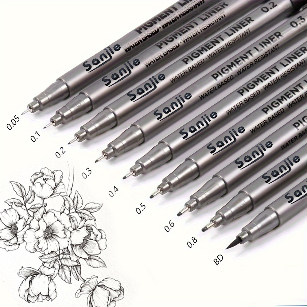 9-Piece Fine Line Waterproof I - Correction Pen Fine incelemesi ve fiyatı