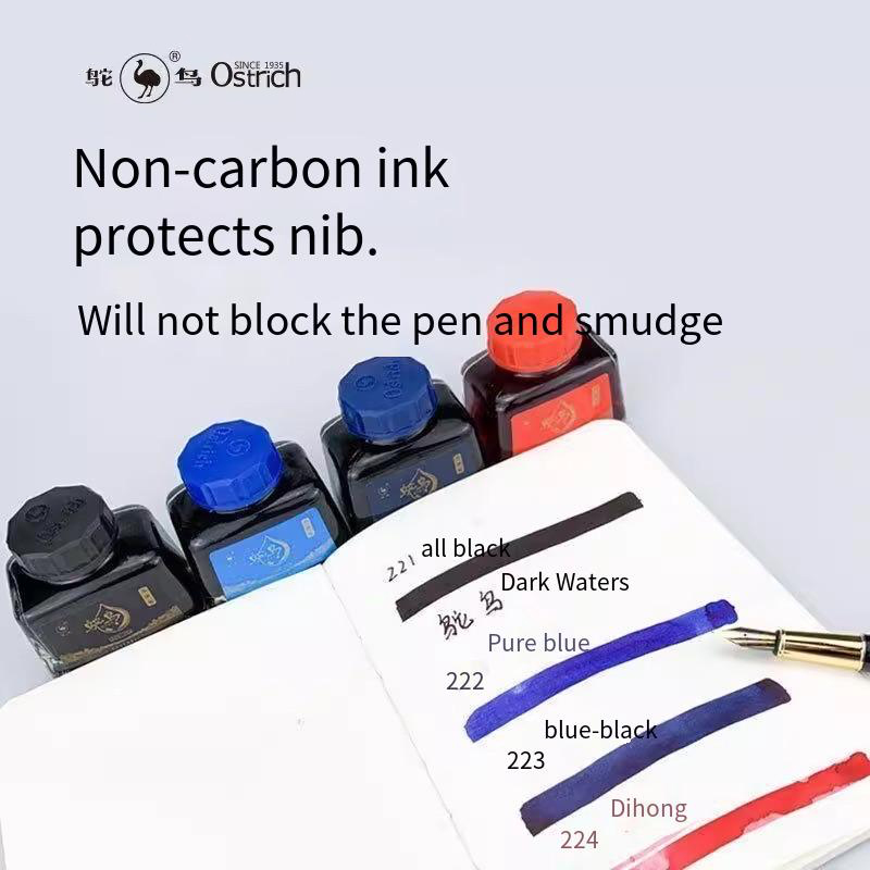 Ostrich 2-Series Fountain Pen  - Fountain Pen Bottled Ink incelemesi ve fiyatı