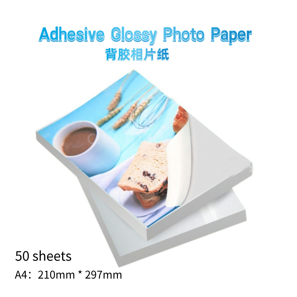 Adhesive Glossy Photo Paper A4 - Ink Blotter Paper incelemesi ve fiyatı