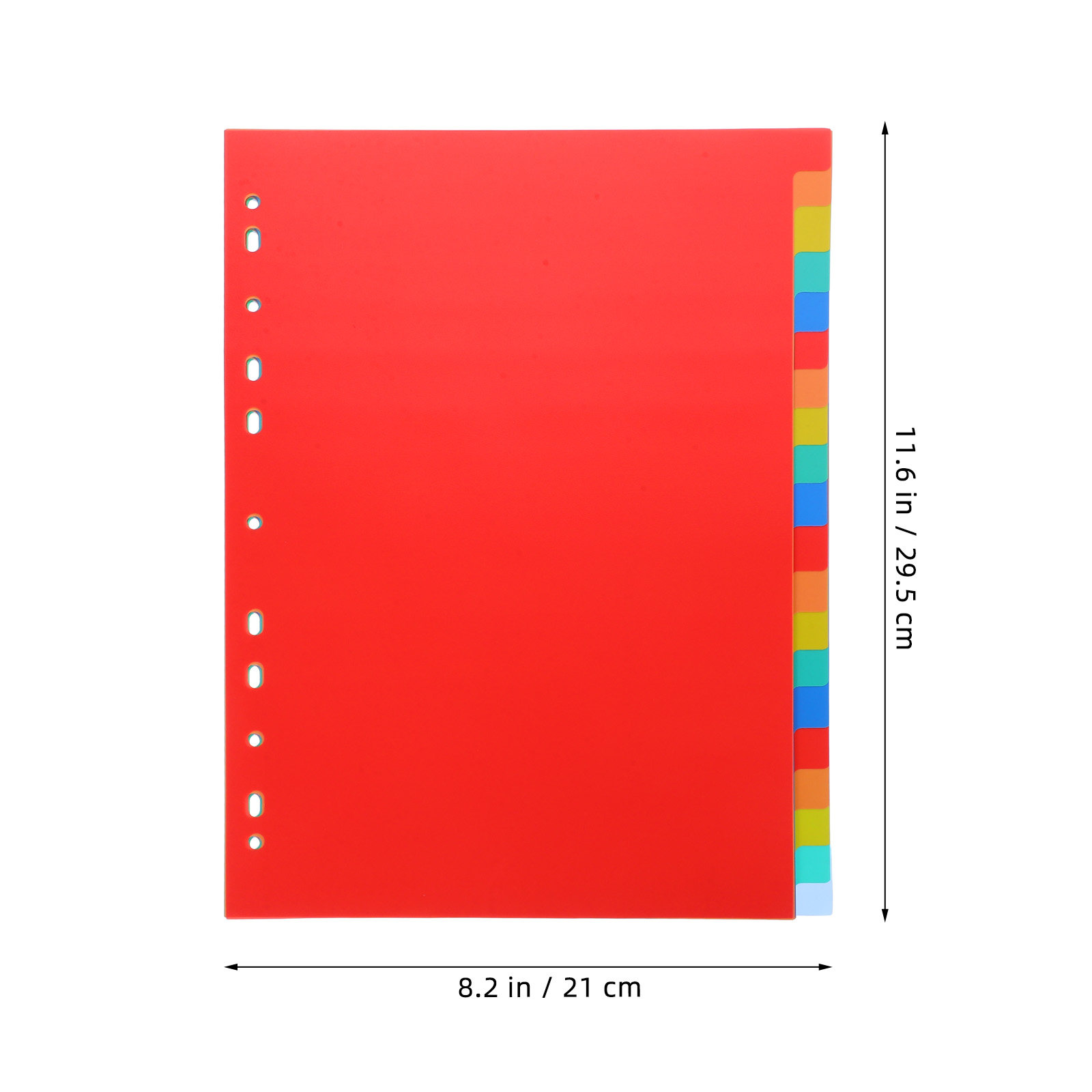 1Set Plastic Binder Dividers A - Tab Divider A4 incelemesi ve fiyatı