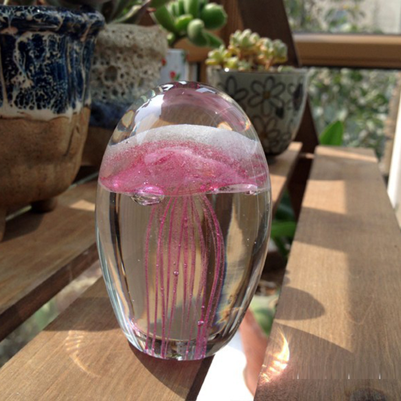 Miniature 3D Jellyfish Crystal - Paper Weight Crystal incelemesi ve fiyatı