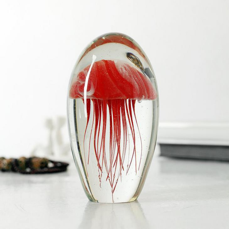 Miniature 3D Jellyfish Crystal - Paper Weight Crystal incelemesi ve fiyatı