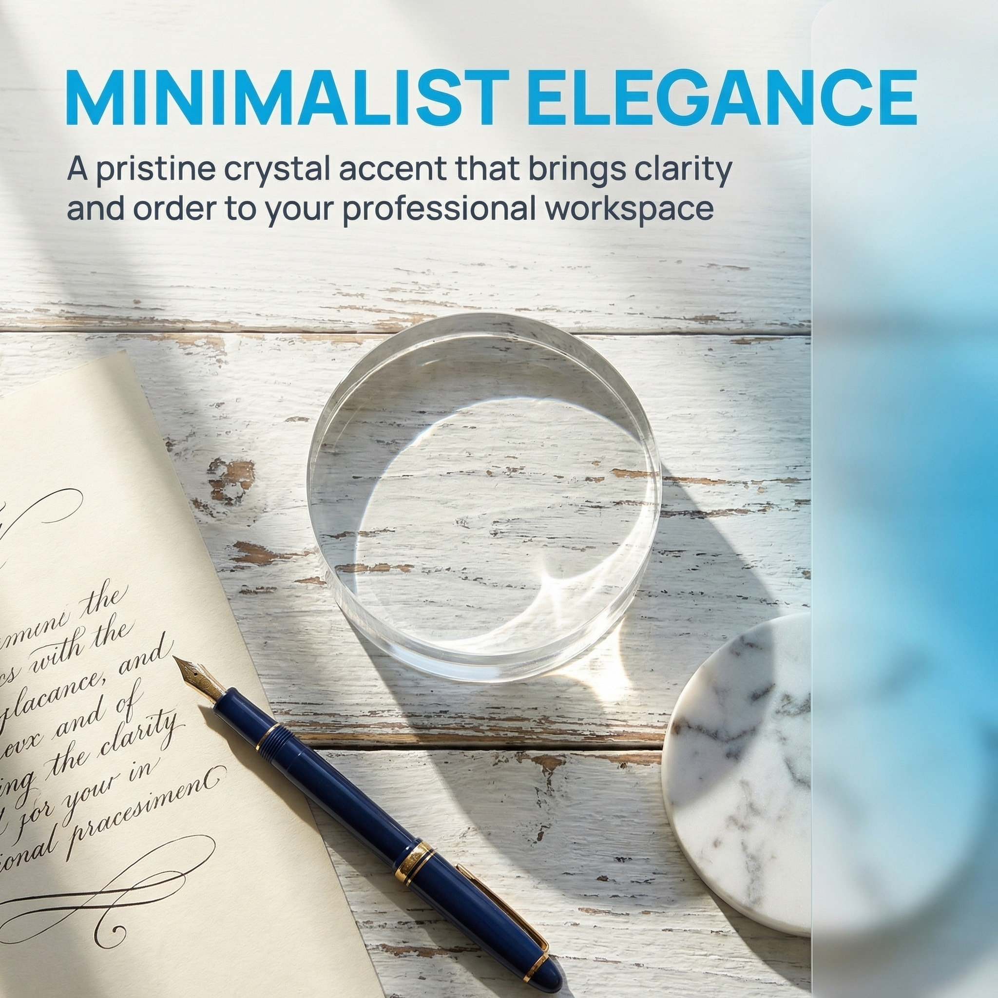 3.15 Inch Round Clear Crystal  - Paper Weight Crystal incelemesi ve fiyatı