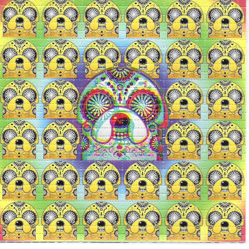 Crazy Time Psychedelic LSD Aci - Ink Blotter Paper incelemesi ve fiyatı