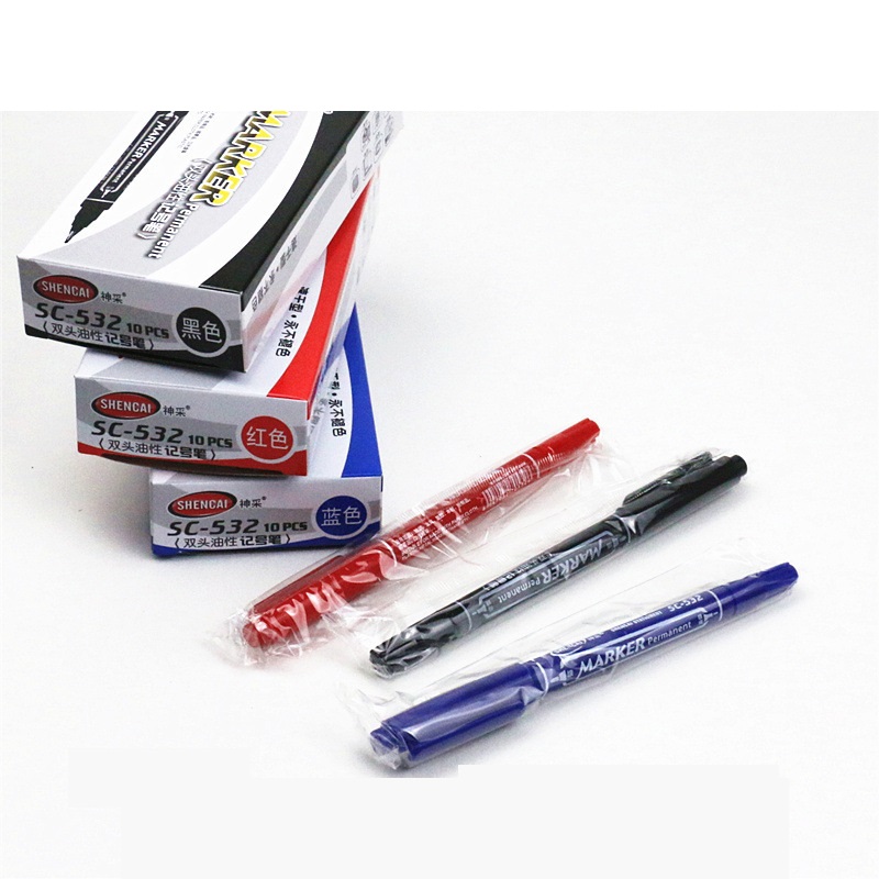 10pcs Dual side color marker p - Correction Pen Fine incelemesi ve fiyatı