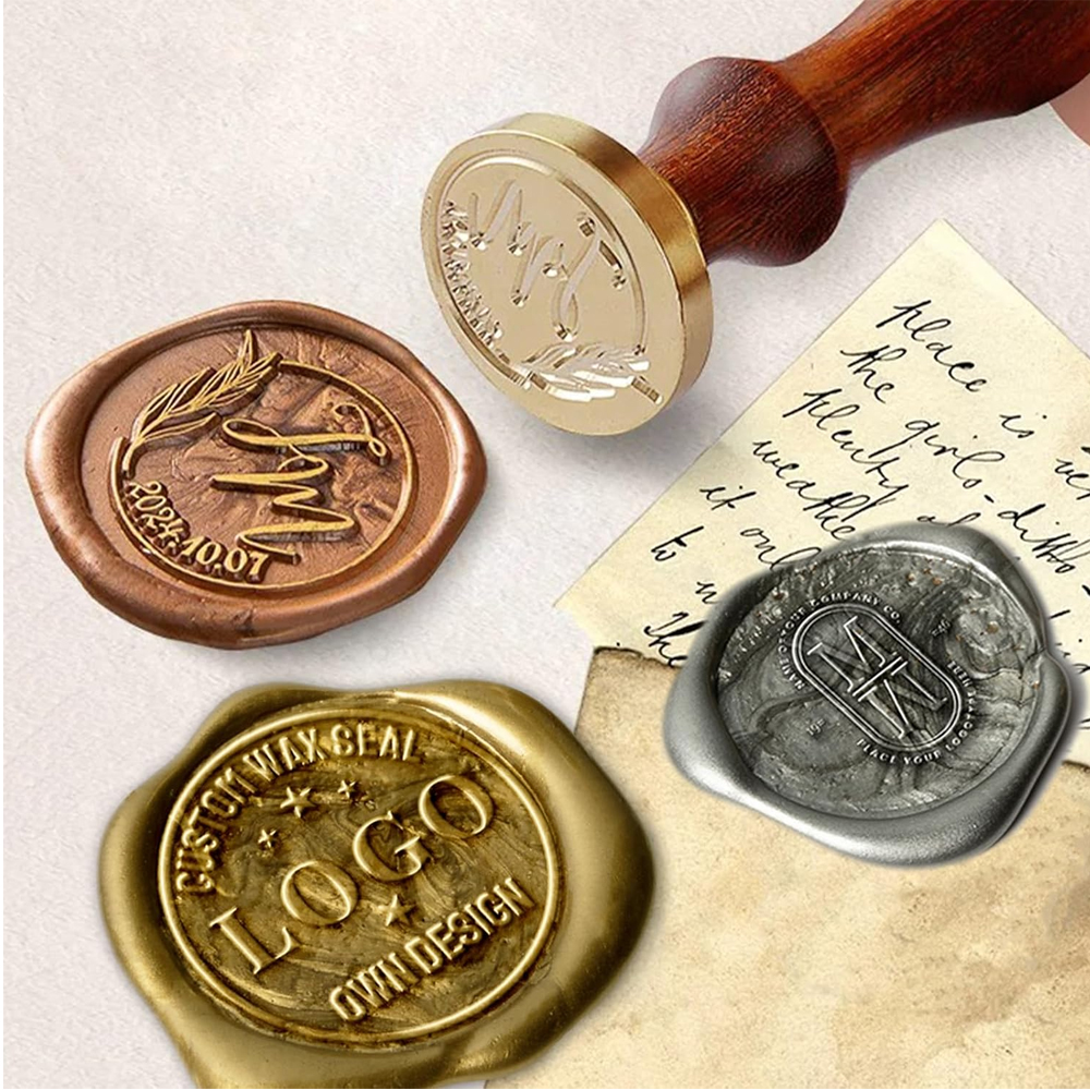 Custom Your Logo 25/30/40/50mm - Wax Seal Stamp Set incelemesi ve fiyatı