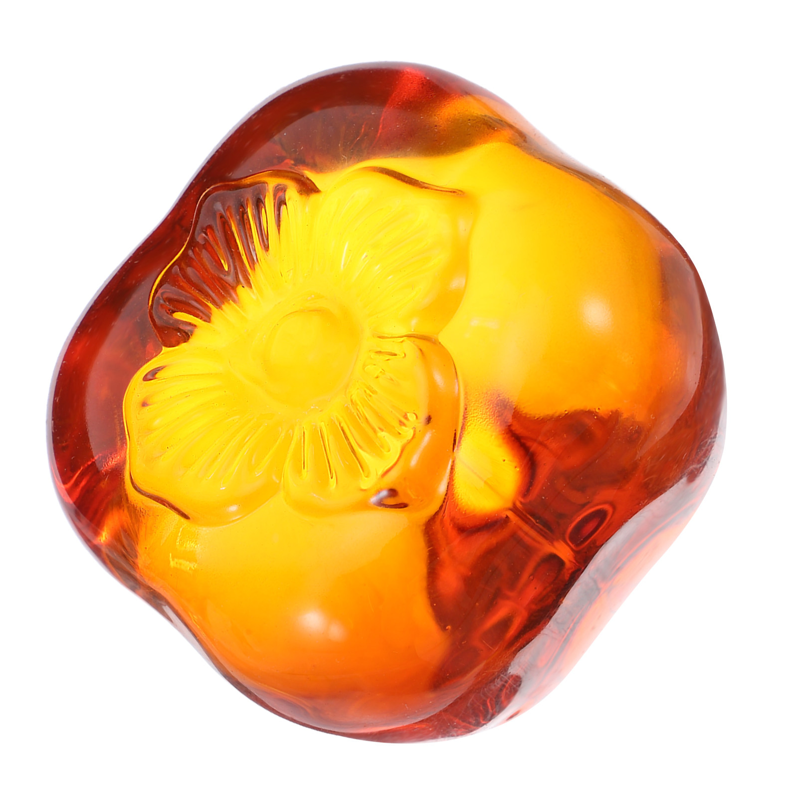Crystal Glass Persimmon Paperw - Paper Weight Crystal incelemesi ve fiyatı