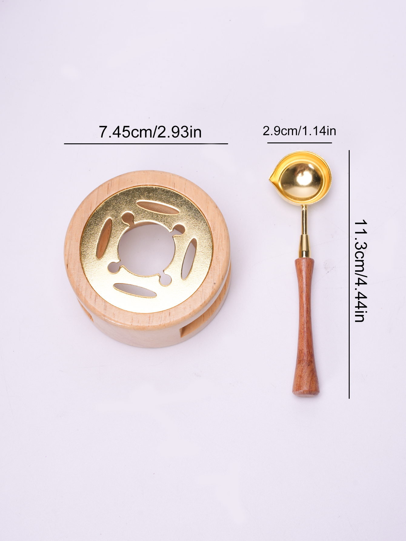 1set Wax Seal Set Wood Wax Mel - Wax Seal Stamp Set incelemesi ve fiyatı