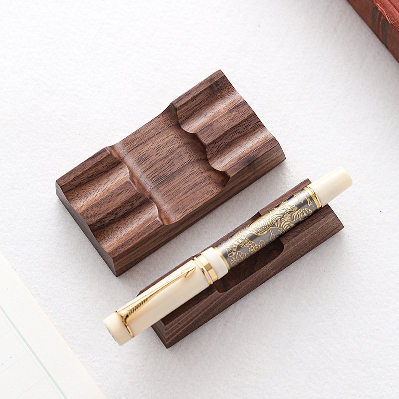 Walnut Wood Pen Holder Stand f - Pen Rest Single incelemesi ve fiyatı