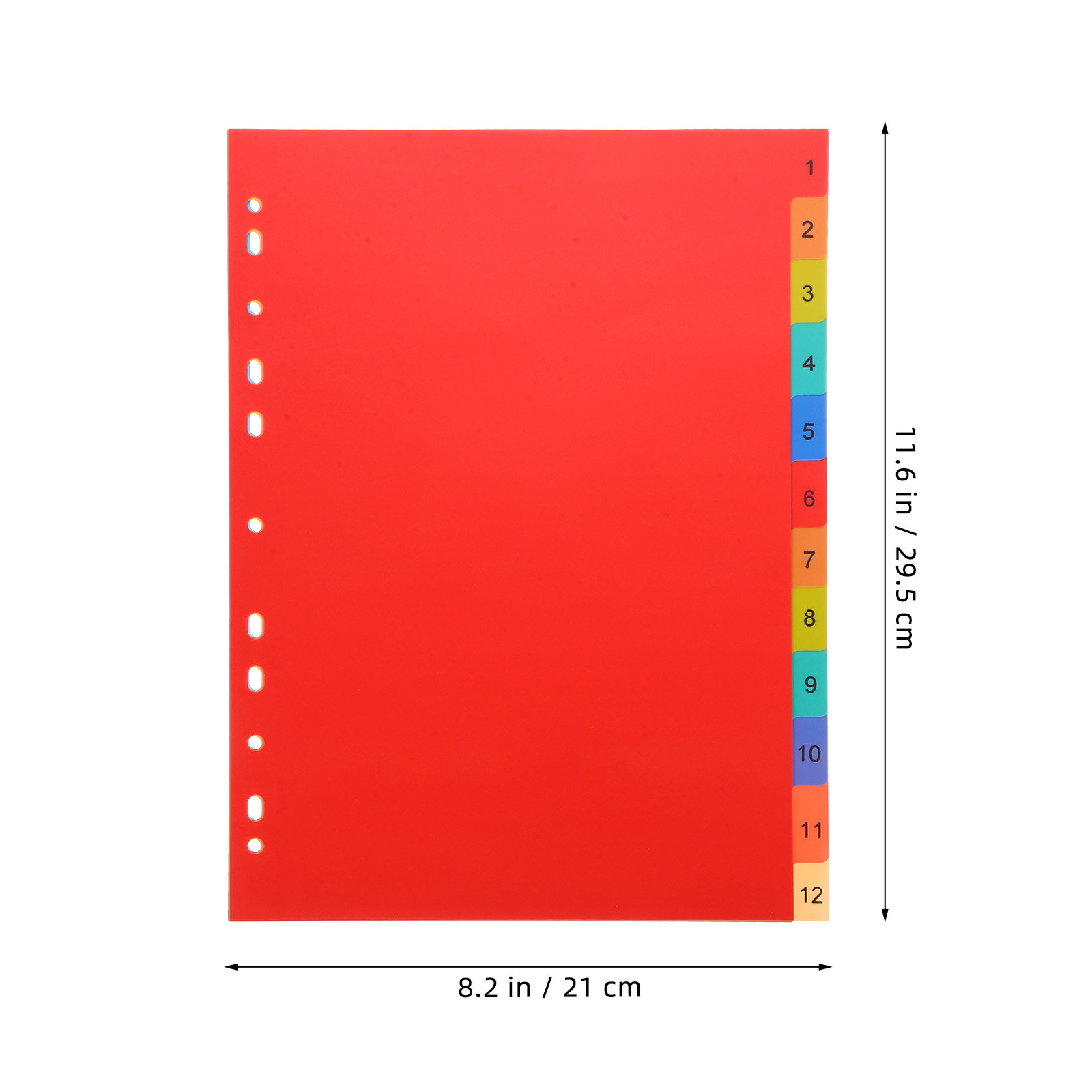 Plastic Binder Dividers A4 Loo - Tab Divider A4 incelemesi ve fiyatı