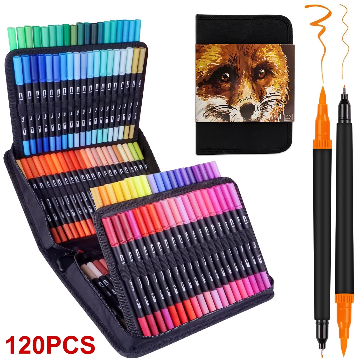 Dual Brush Pens Art Markers, 2 - Correction Pen Fine incelemesi ve fiyatı