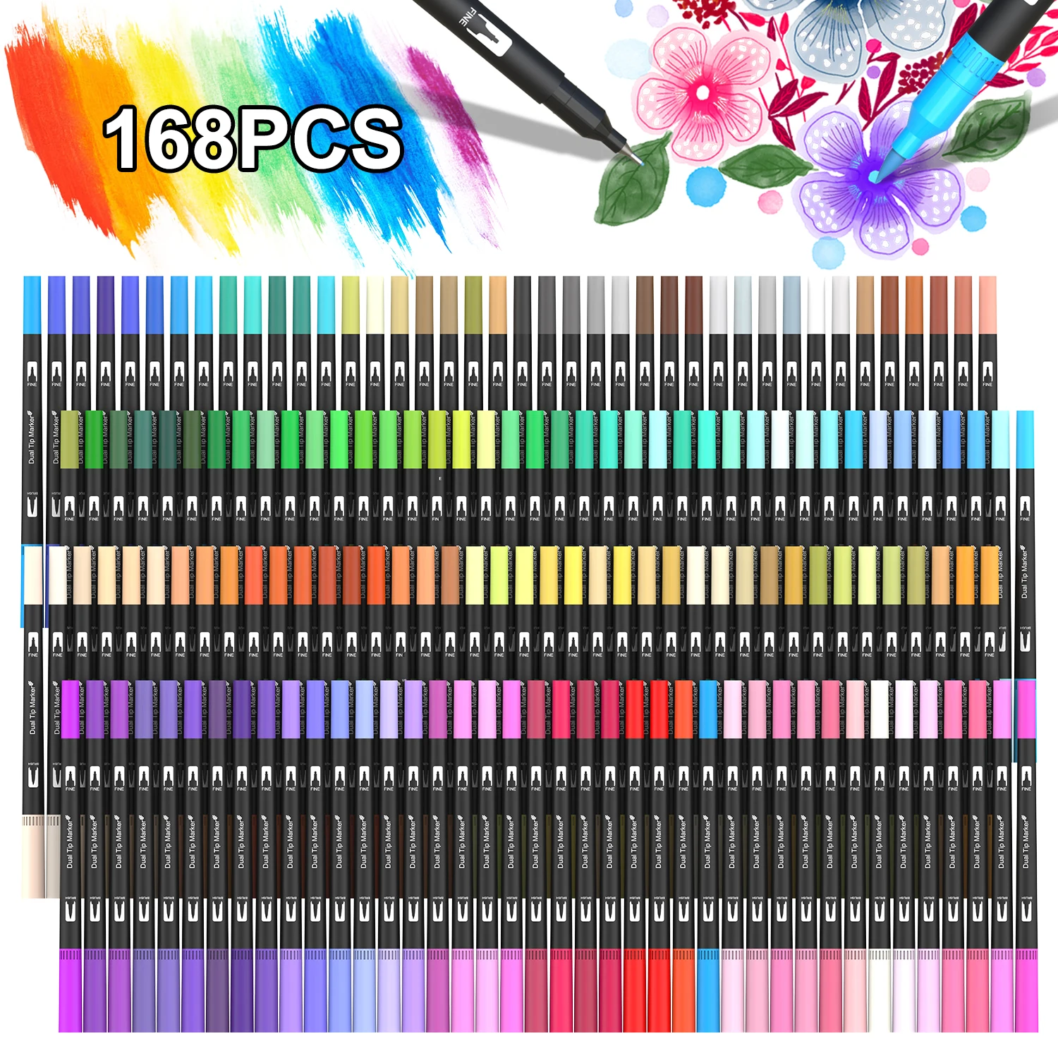 Dual Brush Pens Art Markers, 2 - Correction Pen Fine incelemesi ve fiyatı