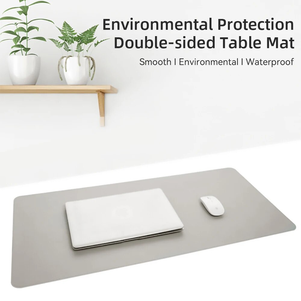 1 Pcs Large Size 60*30mm Offic - Leather Desk Pad incelemesi ve fiyatı