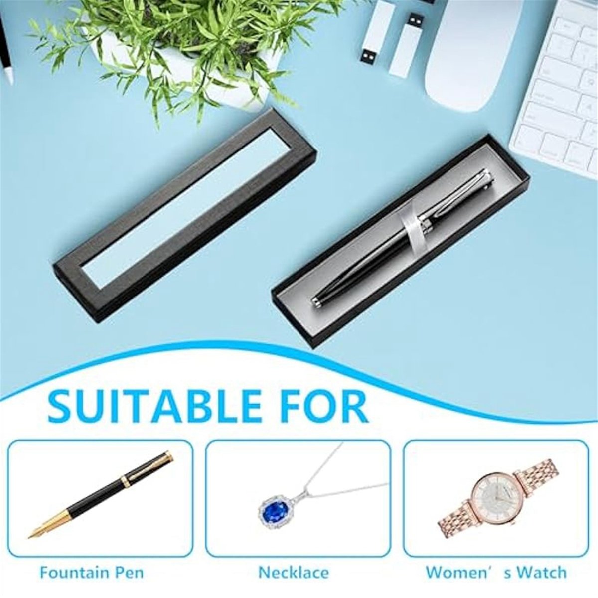 REST 10Pcs Empty Pen Gift Box  - Pen Rest Single incelemesi ve fiyatı