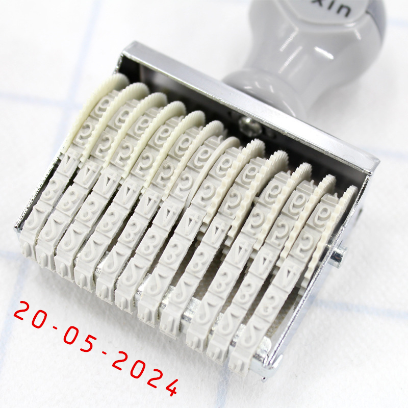 Portable 8/10 Digits Number St - Rubber Date Stamp incelemesi ve fiyatı