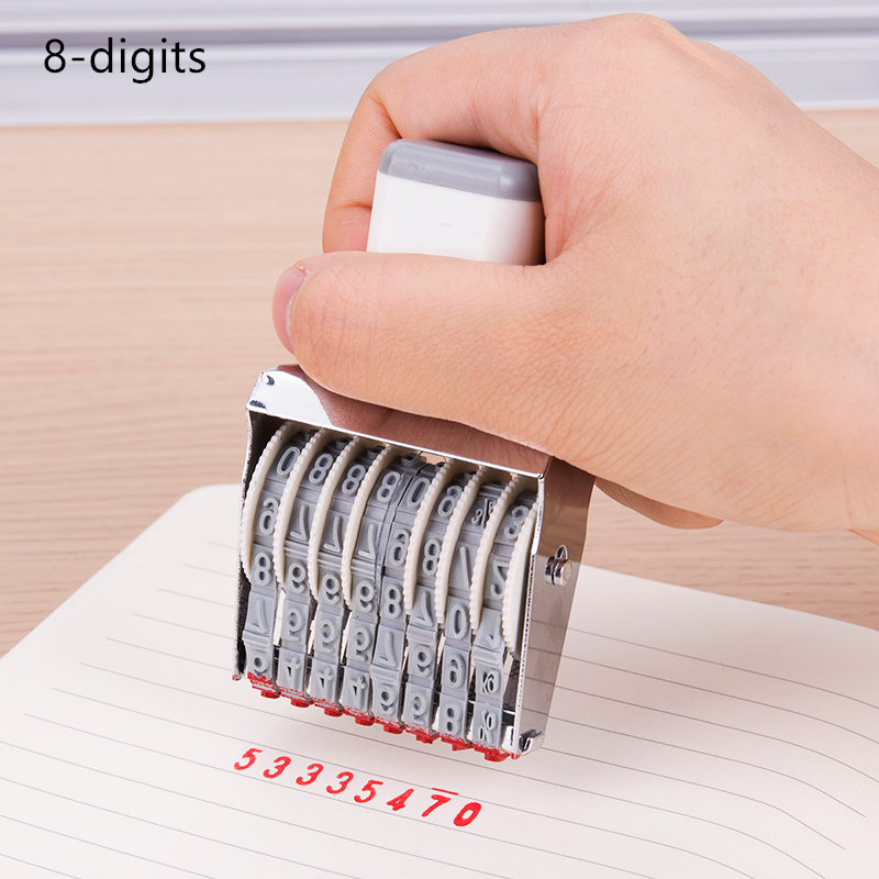Portable 8/10 Digits Number St - Rubber Date Stamp incelemesi ve fiyatı