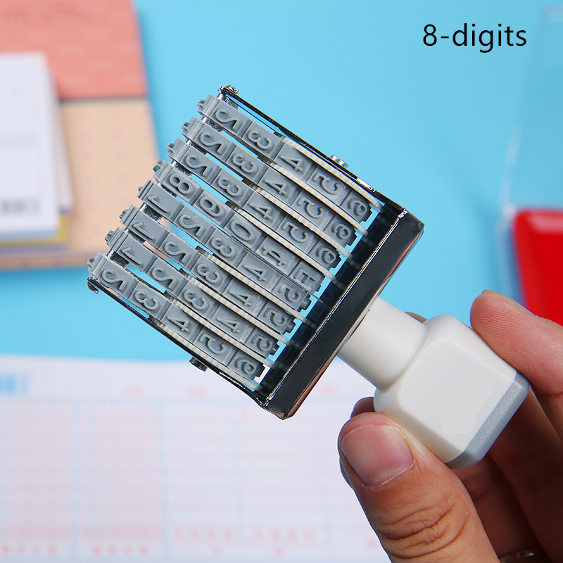 Portable 8/10 Digits Number St - Rubber Date Stamp incelemesi ve fiyatı