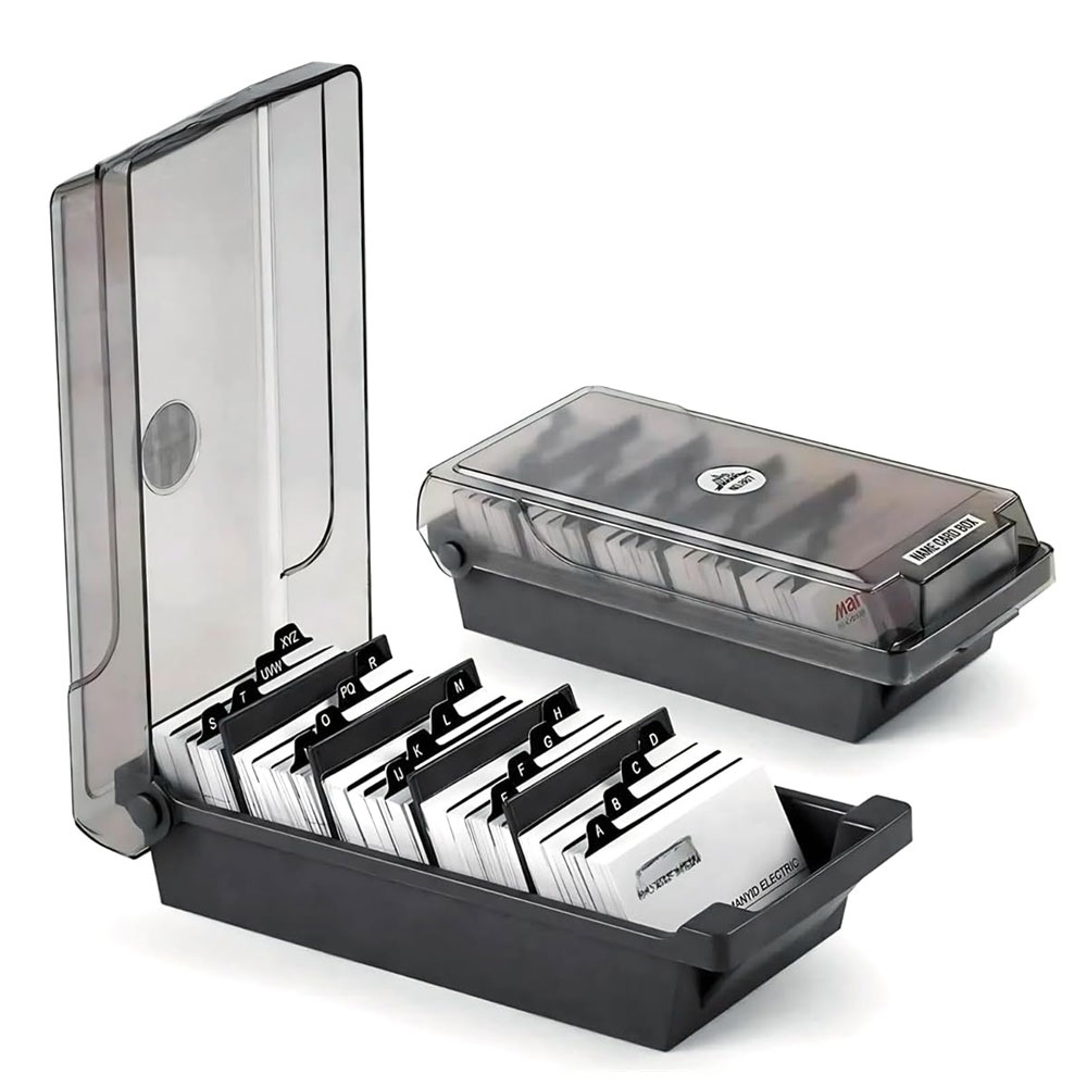 Desktop Business Card Box, Lar - Card Index Box incelemesi ve fiyatı