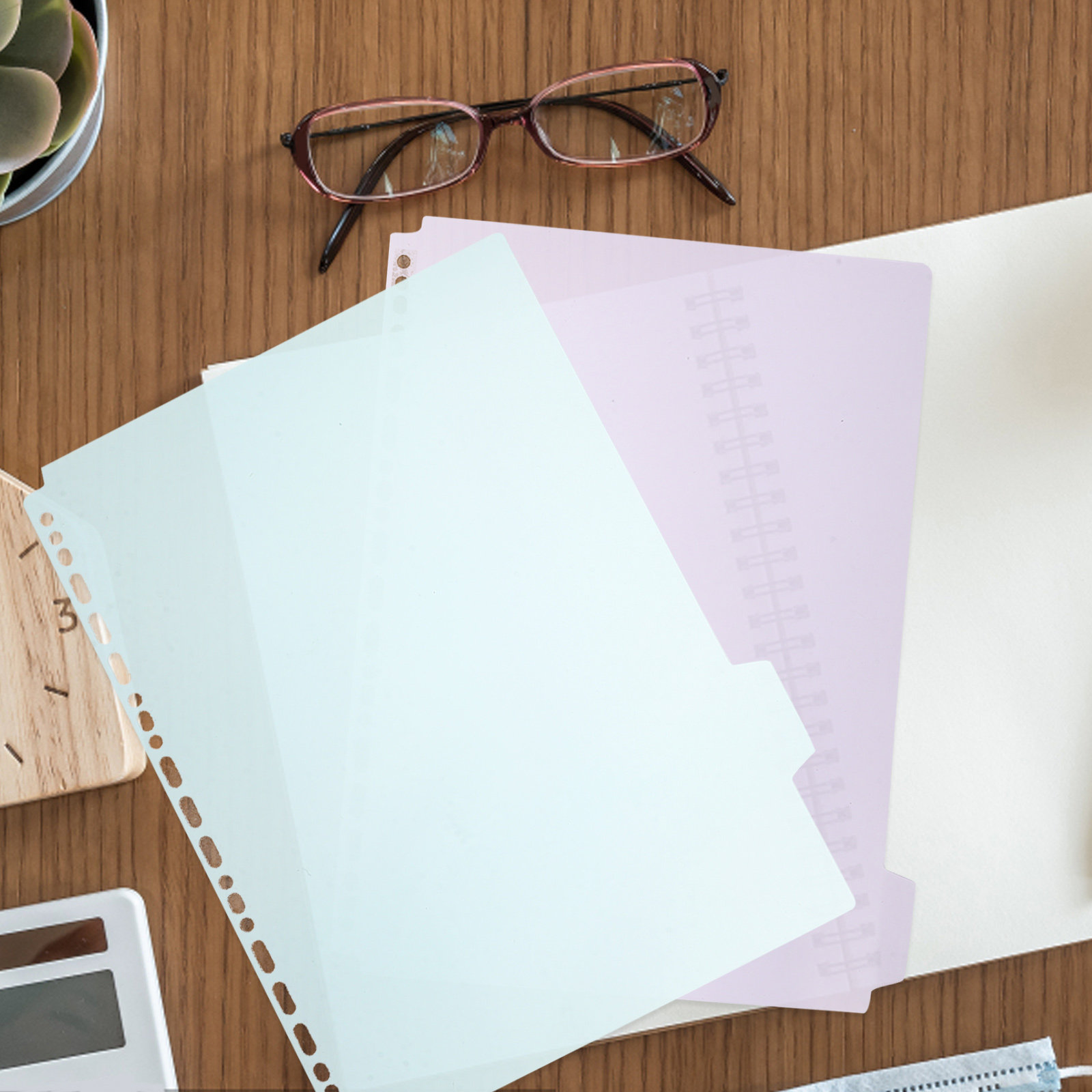 6Pcs A4 Ring Binder Index Divi - Tab Divider A4 incelemesi ve fiyatı