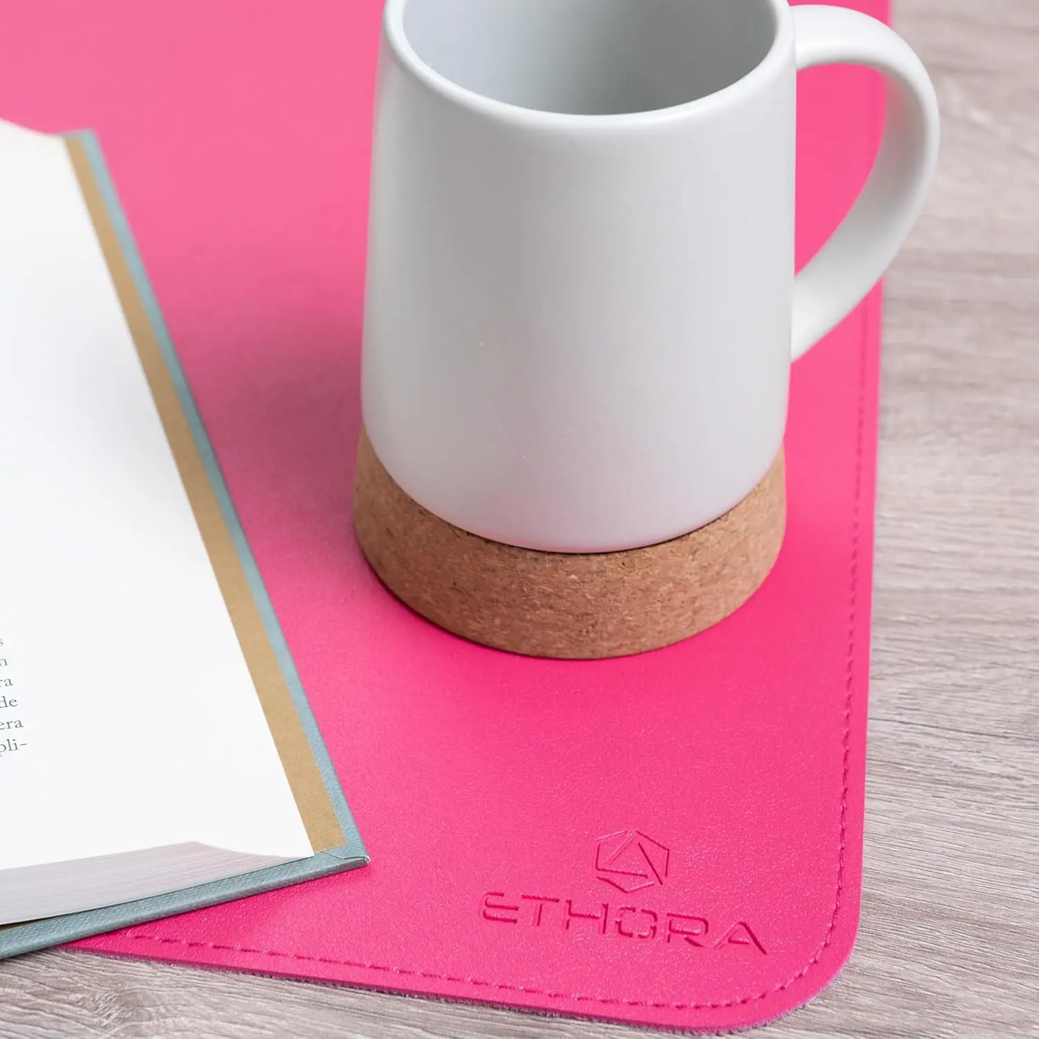 Desk Mat with Non-Slip Suede B - Leather Desk Pad incelemesi ve fiyatı