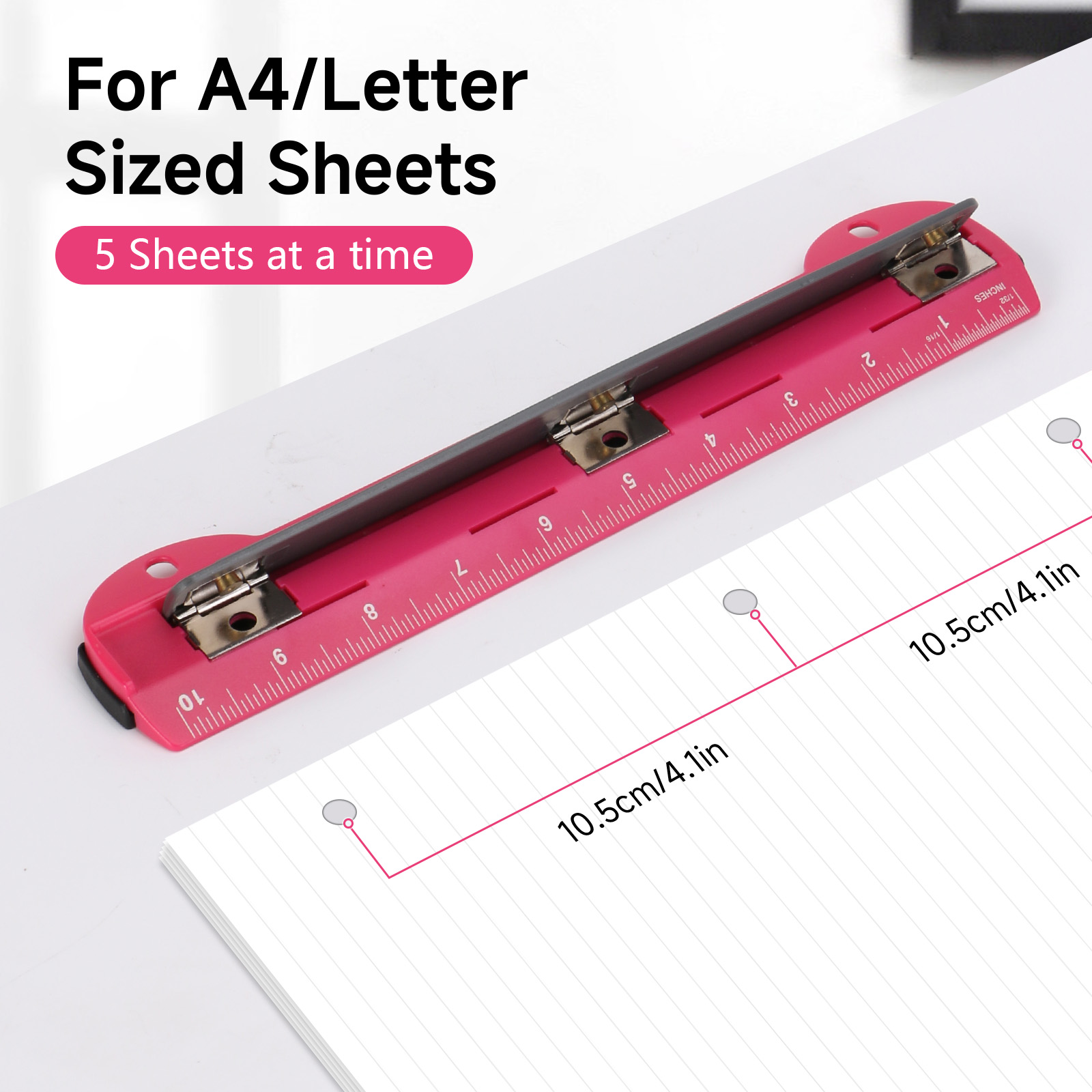 EAGLE 3-Hole Punch for A4/Lett - Binder A4 Lever incelemesi ve fiyatı