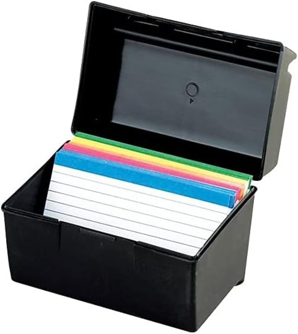 Plastic Index Card Box, 4x6 In - Card Index Box incelemesi ve fiyatı