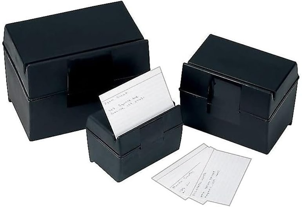 Plastic Index Card Box, 4x6 In - Card Index Box incelemesi ve fiyatı