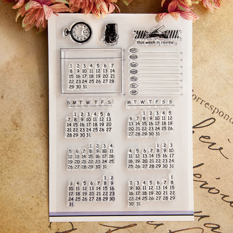 Date Week Month Number Symbol  - Rubber Date Stamp incelemesi ve fiyatı