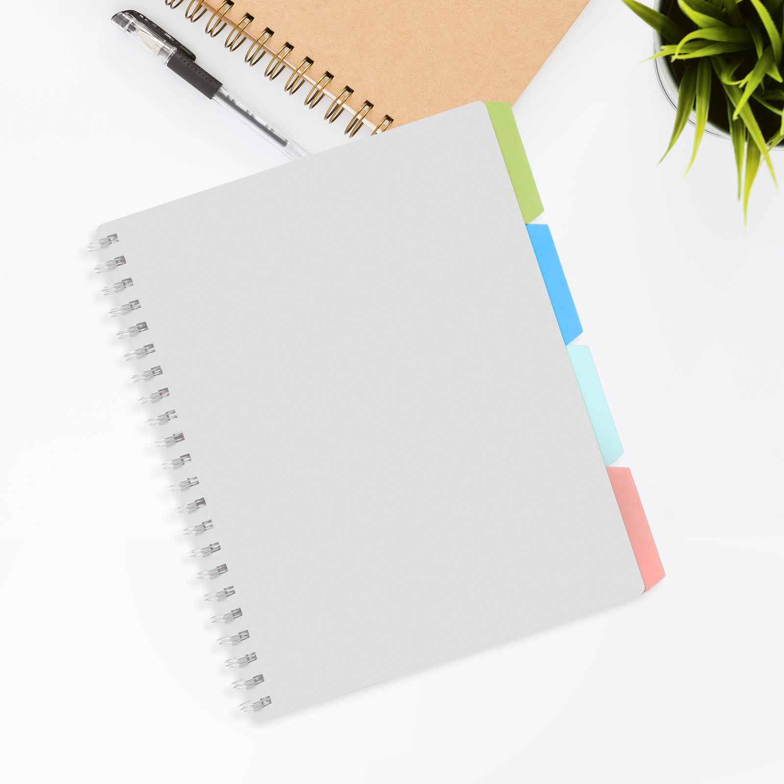 4Pcs Plastic Index Dividers fo - Tab Divider A4 incelemesi ve fiyatı