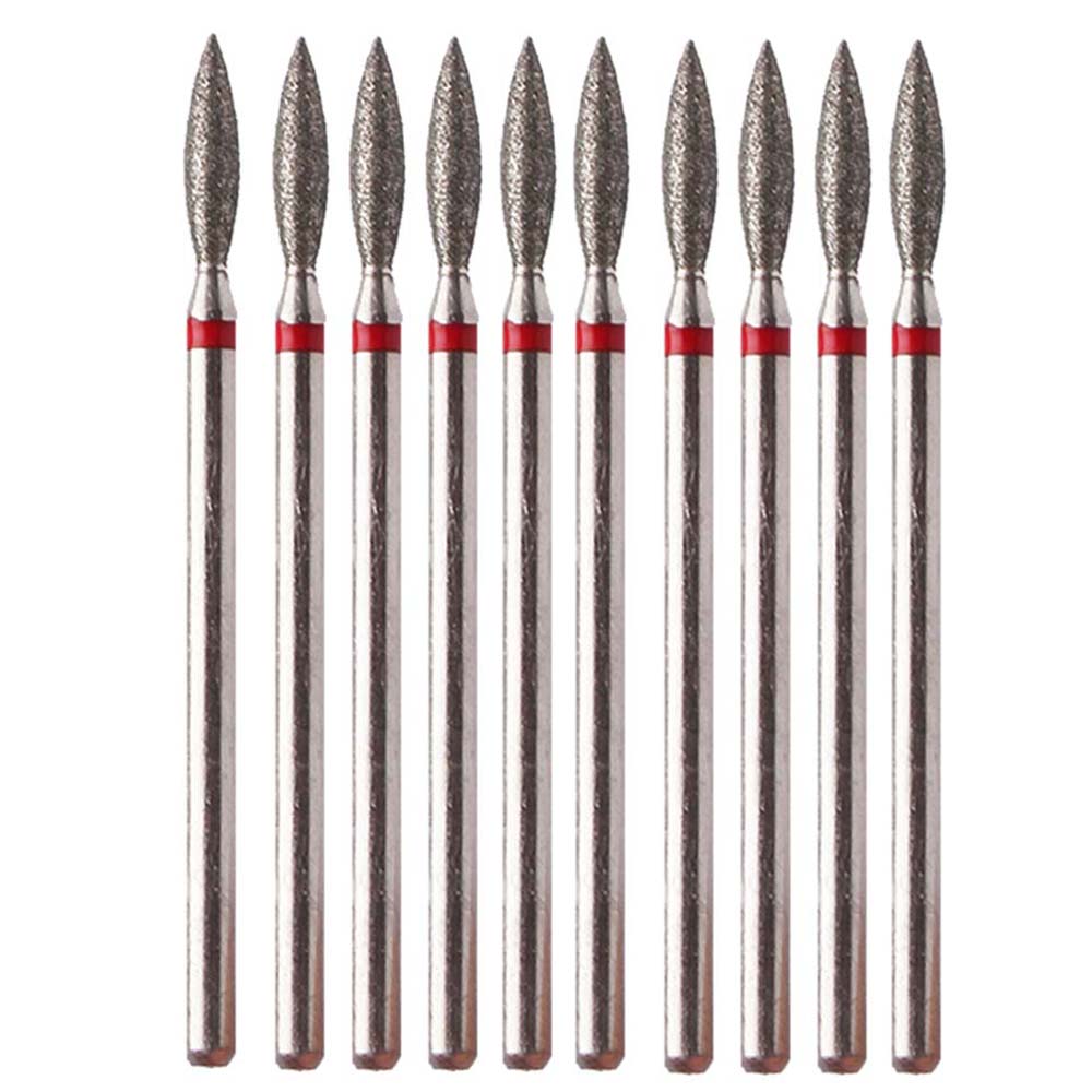 10pcs Diamond Nail Drill Bits  - Gel Refill Pack incelemesi ve fiyatı