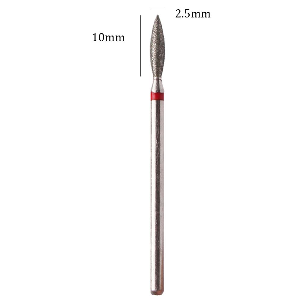 10pcs Diamond Nail Drill Bits  - Gel Refill Pack incelemesi ve fiyatı
