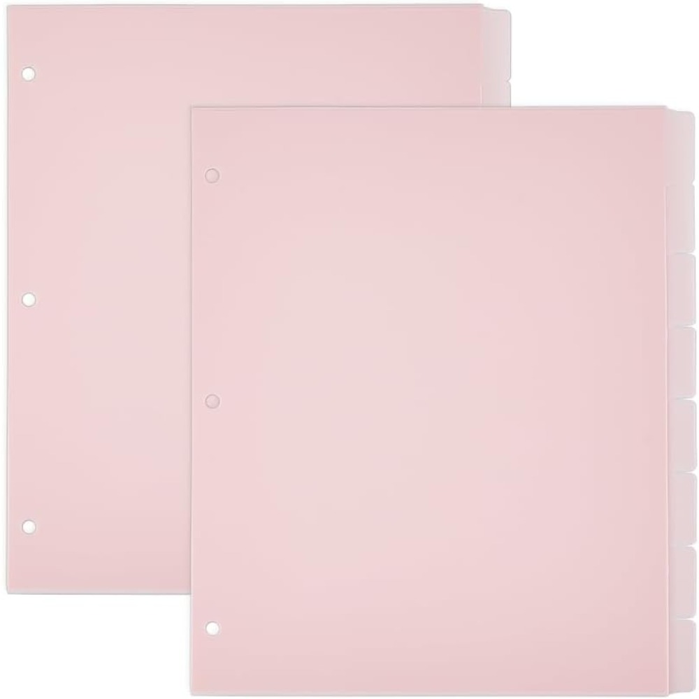 16 Sheets 3 Ring A4 Pink Binde - Tab Divider A4 incelemesi ve fiyatı