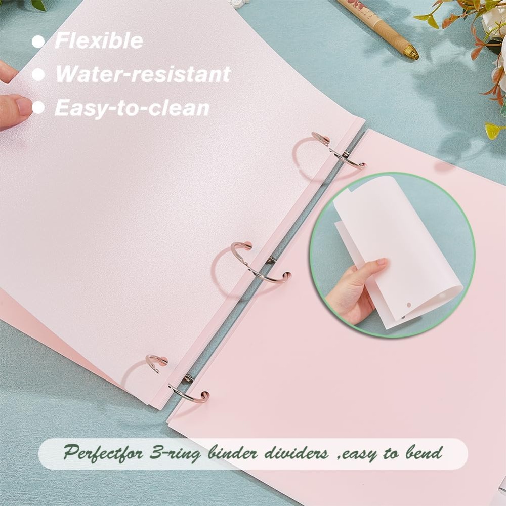 16 Sheets 3 Ring A4 Pink Binde - Tab Divider A4 incelemesi ve fiyatı