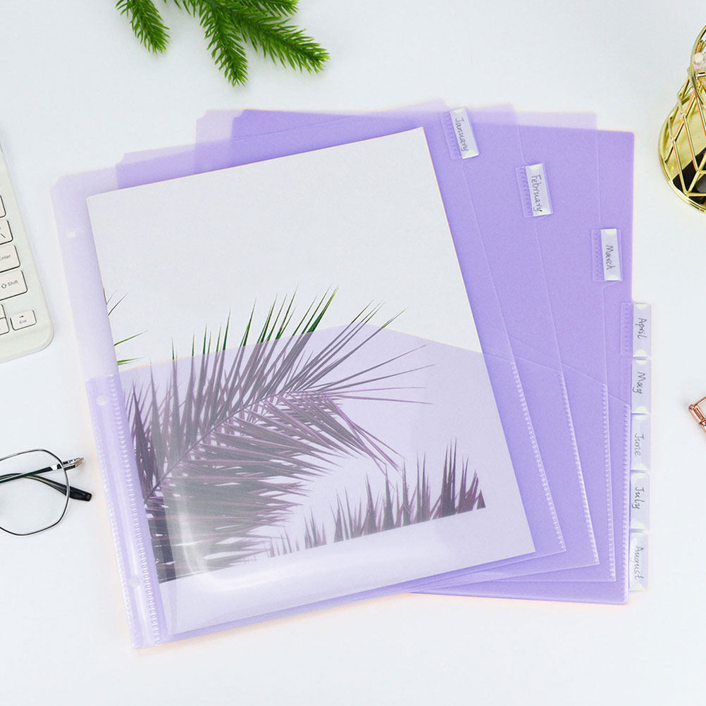 2Sets Binder Pocket Dividers A - Tab Divider A4 incelemesi ve fiyatı