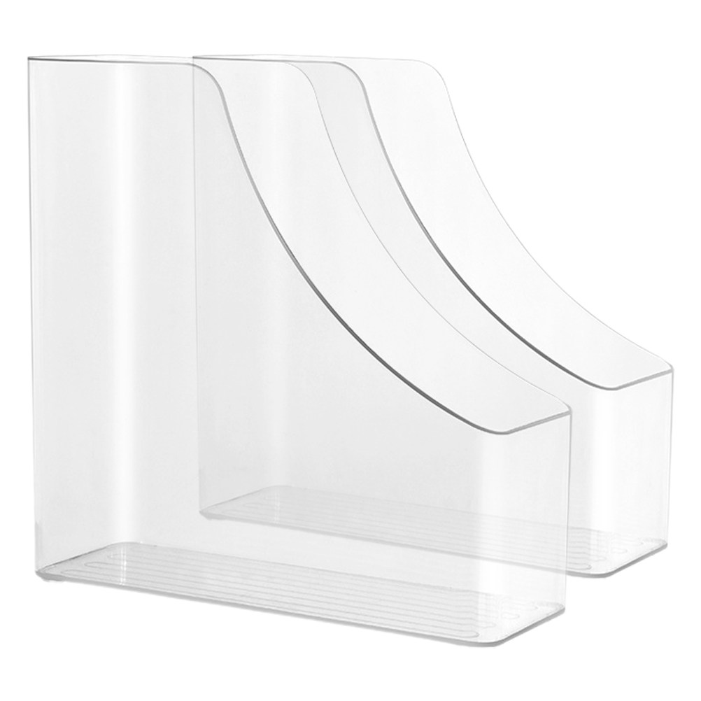 2Pcs Transparent File Organize - Magazine Holder Rack incelemesi ve fiyatı