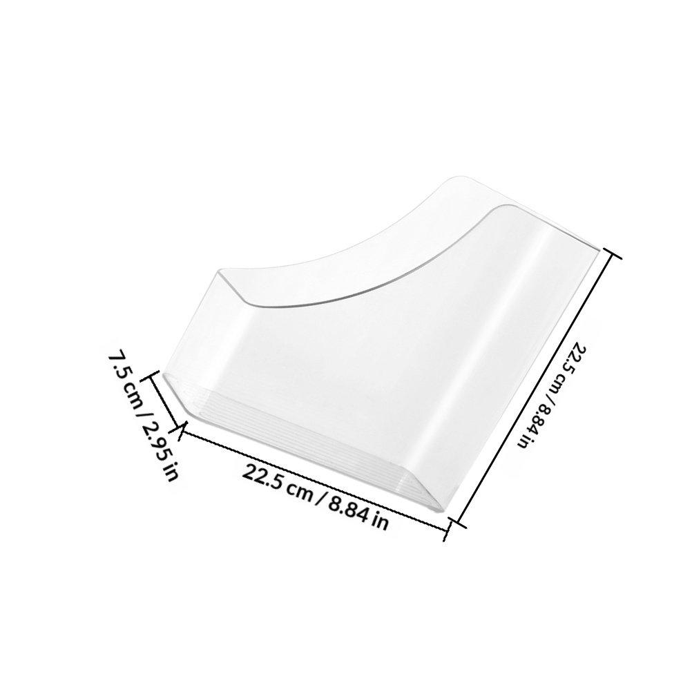2Pcs Transparent File Organize - Magazine Holder Rack incelemesi ve fiyatı