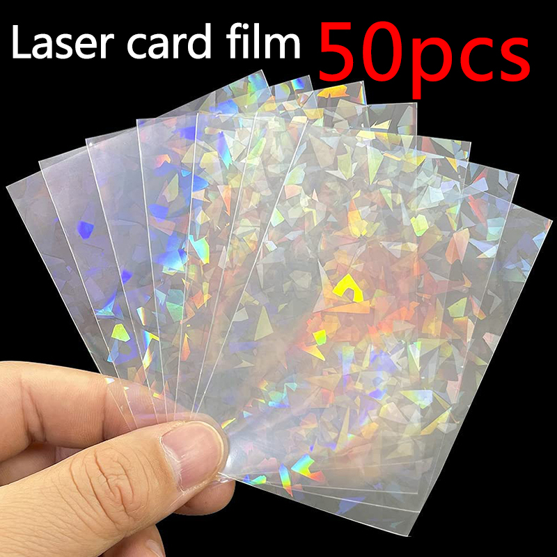50pcs Soft Trading Laser Card  - Card Index Box incelemesi ve fiyatı