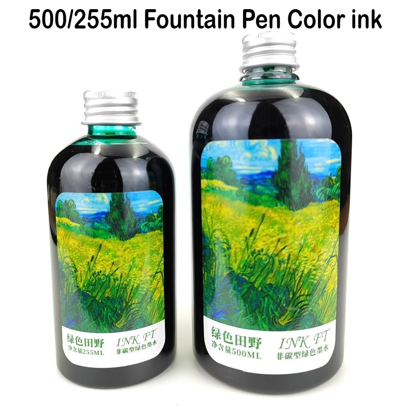 500ml/255/50ml 24 Colors Bottl - Fountain Pen Bottled Ink incelemesi ve fiyatı