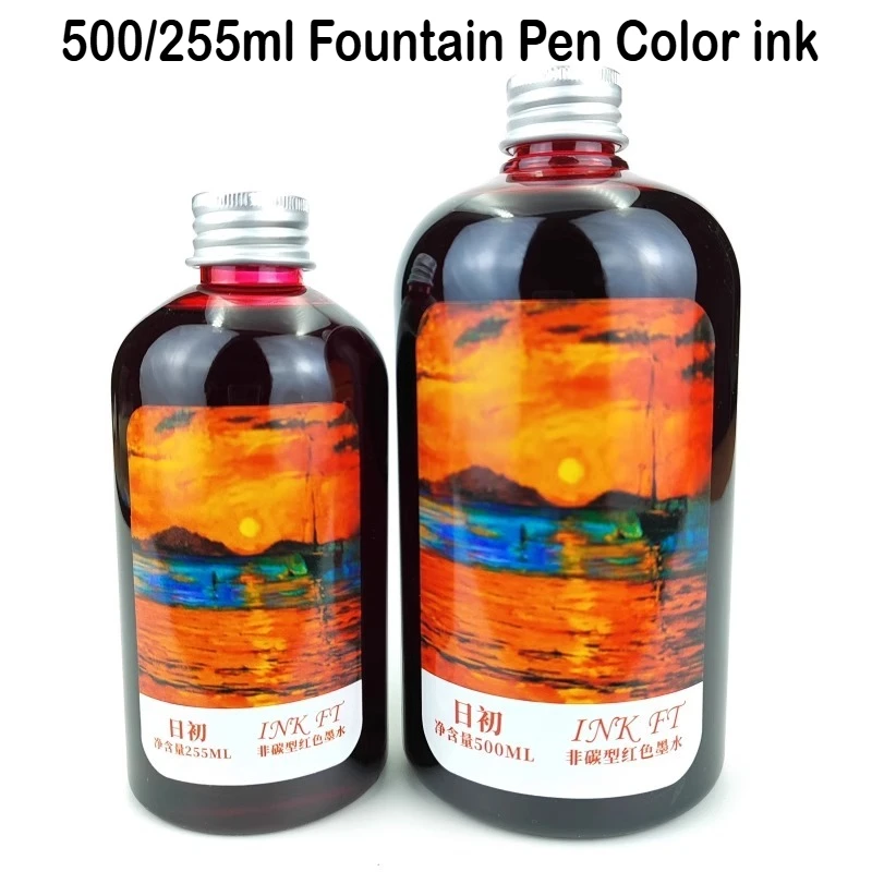 500ml/255/50ml 24 Colors Bottl - Fountain Pen Bottled Ink incelemesi ve fiyatı