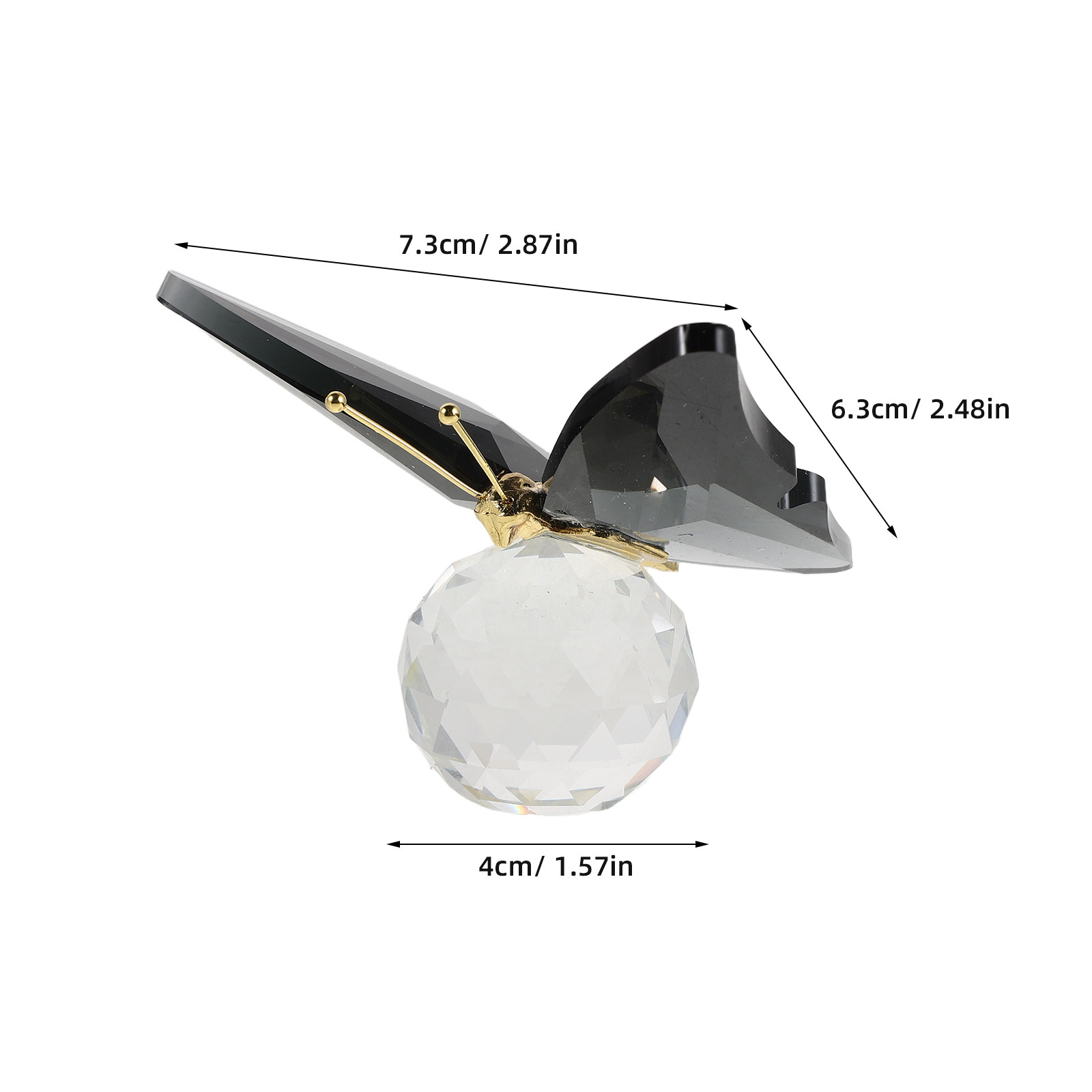 Butterfly Paperweight Crystal  - Paper Weight Crystal incelemesi ve fiyatı